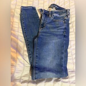 American Eagle Outfitters Dark Blue Skinny Jeans